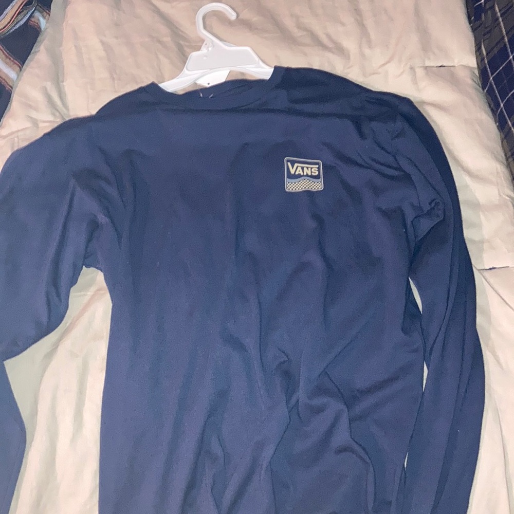 Mens size large, longsleeved vans shirt